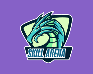 Dragon Game Creature logo