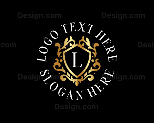 Deluxe Ornamental Crest Logo