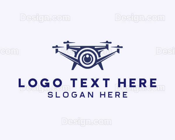 Drone Aerial Photographer Logo