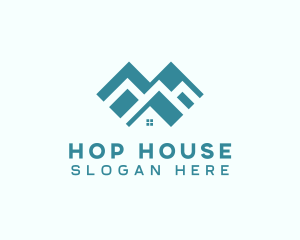 House Roof Property logo design