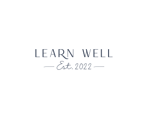 Elegant Classy Wellness logo design