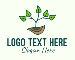Land - Tree Planting Conservation logo design
