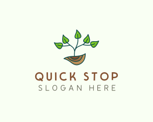 Tree Planting Conservation logo design