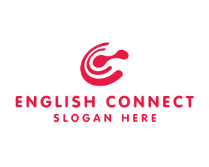 Red C Connect logo design