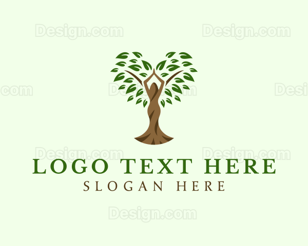 Natural Lady Tree Logo