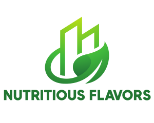 Green Vine Leaf Building  logo