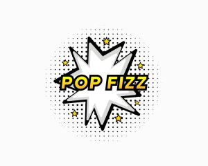 Pop Art Comic logo design