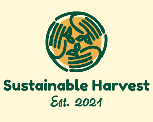 Sustainable Eco Hands  logo