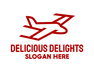 Red Plane Flight  logo