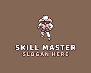 Sheep Martial Arts logo design