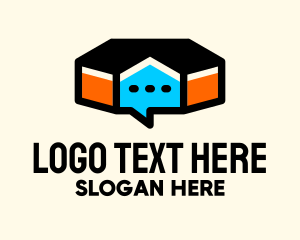 App - Email Chat App logo design