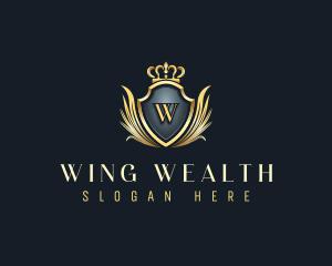 Royal Wing Crest logo design