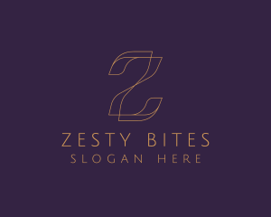 Gold Jeweller Letter Z logo design