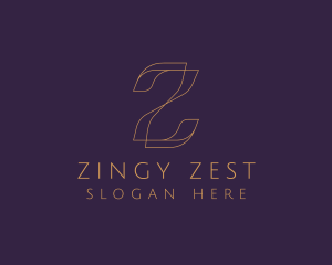 Gold Jeweller Letter Z logo design