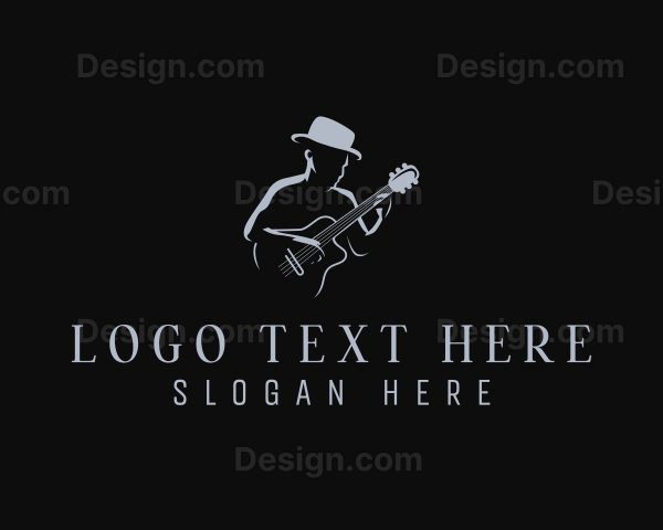 Guitar Instrument Performer Logo
