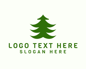 Forest Pine Tree logo