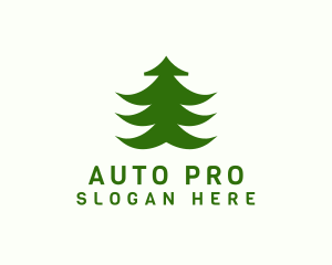Forest Pine Tree logo