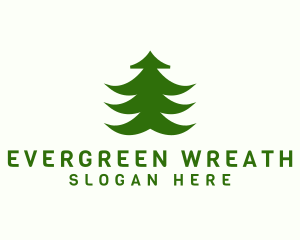 Forest Pine Tree logo design