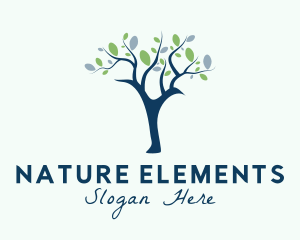 Nature Tree Park logo design