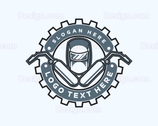 Welding Cog Fabrication Logo