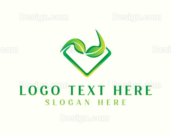 Natural Agriculture Leaf Logo