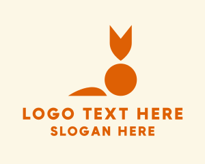 Simple - Simple Abstract Fox logo design