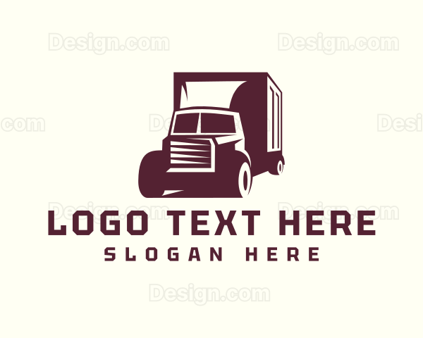 Logistics Automotive Truck Logo