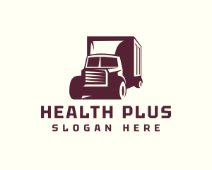 Logistics Automotive Truck  Logo