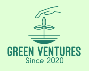 Green Sustainability Planting logo