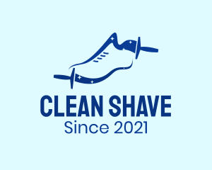 Shoe Wiper Cleaning logo design