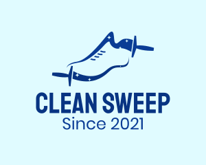 Shoe Wiper Cleaning logo design