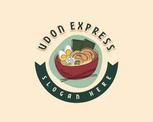 Ramen Noodle Soup logo design