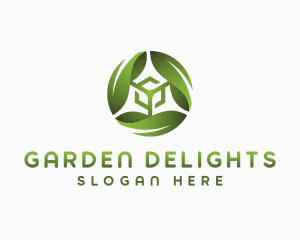 Sustainable Organic Garden logo design