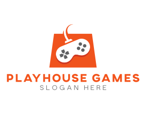 Game Controller Bag logo design