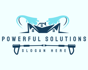 Pressure Washer Maintenance logo design