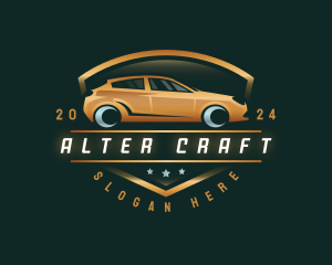 Automobile Luxury Car logo design