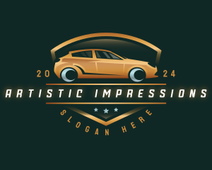 Automobile Luxury Car logo design