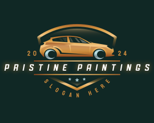 Automobile Luxury Car logo design