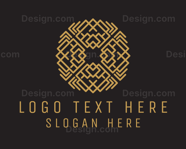 Woven Fabric Textile Logo
