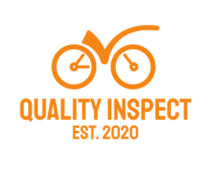 Quality Bicycle Checkmark logo design