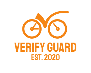 Quality Bicycle Checkmark logo design