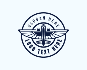 Aviation Flight Plane logo