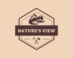 Mountain Peak Scenery  logo