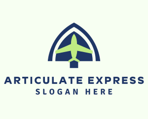 Airplane Cargo Express logo design