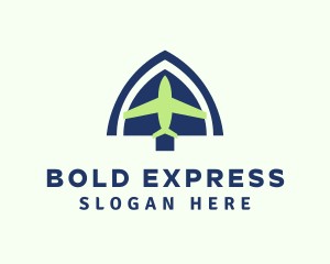 Airplane Cargo Express logo design