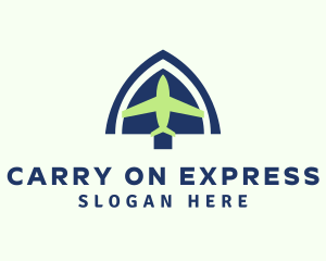 Airplane Cargo Express logo design