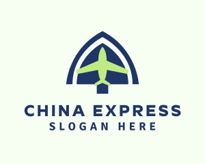 Airplane Cargo Express logo design