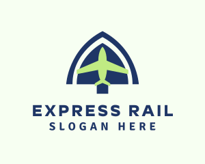 Airplane Cargo Express logo design