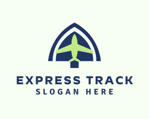 Airplane Cargo Express logo design