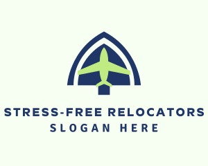 Airplane Cargo Express logo design